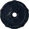Ekena Millwork Attica with Rose Medallion (Canopies up to 4 1/2"), 26"OD x 3 3/4"ID x 1 1/2"P, Midnight Dream CM26ATMDF - alternate 1